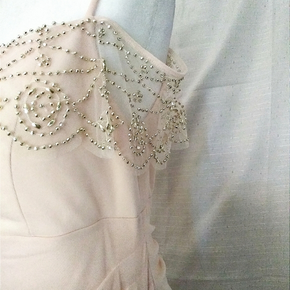 Elegant Pale Pink Formal Party Guest Wedding Dress👰💍 - Picture 8 of 13